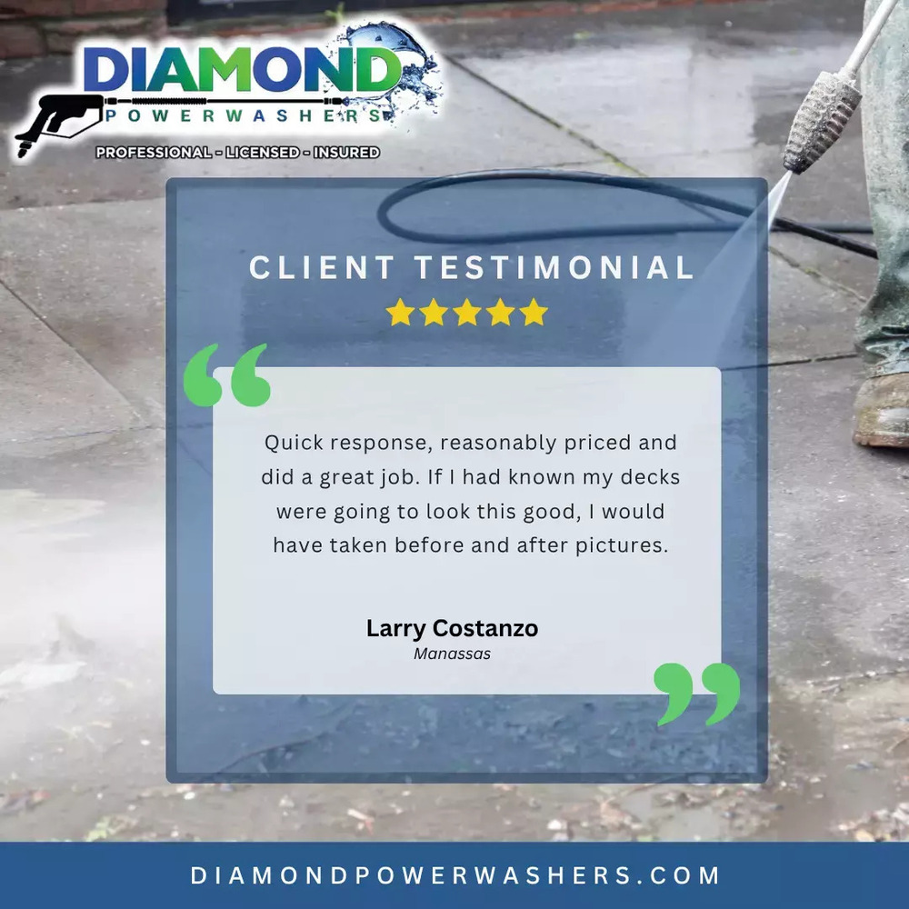 Standard post published to Diamond Power Washers at July 21, 2025 14:00 |